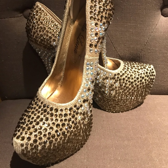 Bella Luna Shoes Bella Luna Rhinestone Shoes Poshmark